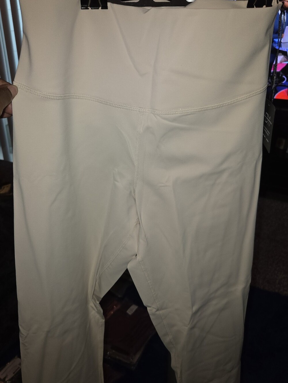 DYI High-Waist Cream Leggings